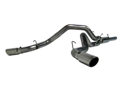 MBRP 4" Cat Back, Duals (4WD only), T-409SS (S6110409)