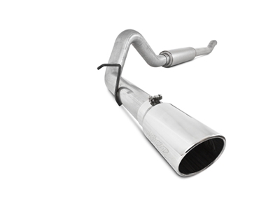 MBRP 4" Cat Back, Single Side (Stock Cat) Exit, Alum (S6208AL)