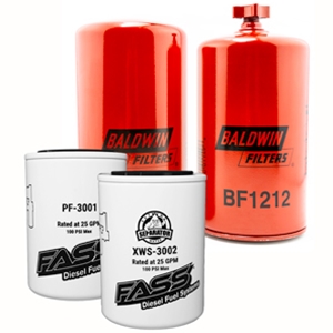 Baldwin Replacement Fuel Filters