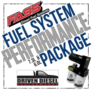 7.3L / 6.0L FUEL BOWL DELETE & <b>FASS PLUS SERIES</b> PACKAGE