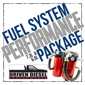 7.3L / 6.0L SD FUEL BOWL DELETE & <b>DRIVEN DIESEL</b> FUEL PUMP PACKAGE