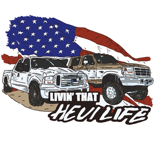 LIVIN' THAT HEUI LIFE T-Shirt