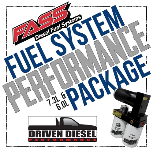 7.3L / 6.0L FUEL BOWL DELETE & <b>FASS PLUS SERIES</b> PACKAGE